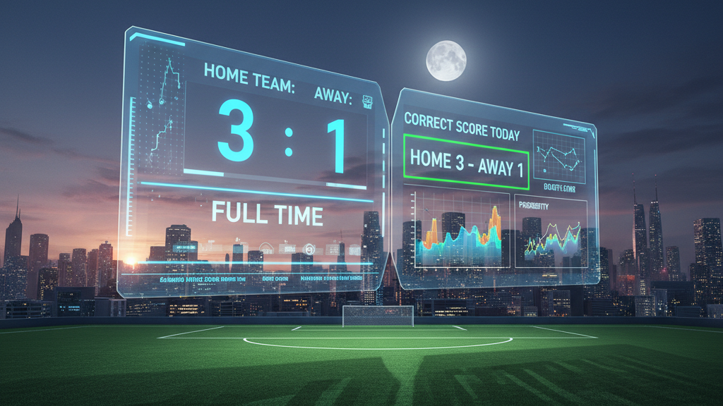 Correct score today
